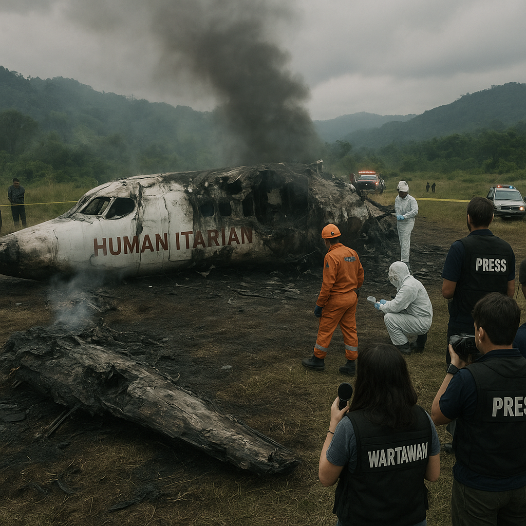 Motif KKB Bakar Pesawat Pembawa Kemanusiaan di Yahukimo untuk Eksistensi dan Perhatian Internasional