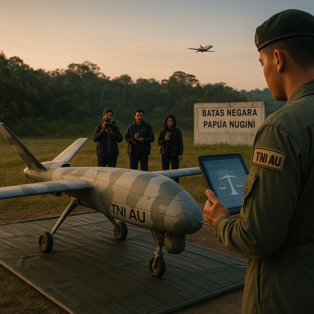 Analis: Penggunaan Drone Tempur di Perbatasan Papua Nugini Perlu Kajian Hukum Humaniter Mendalam