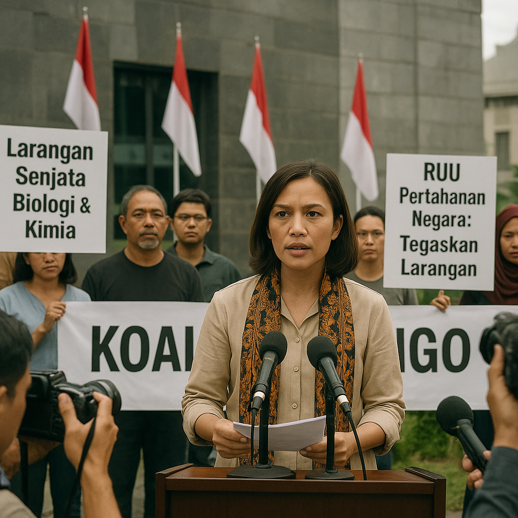 Koalisi LSM: RUU Pertahanan Negara Harus Pertegas Larangan Penggunaan Senjata Biologi dan Kimia