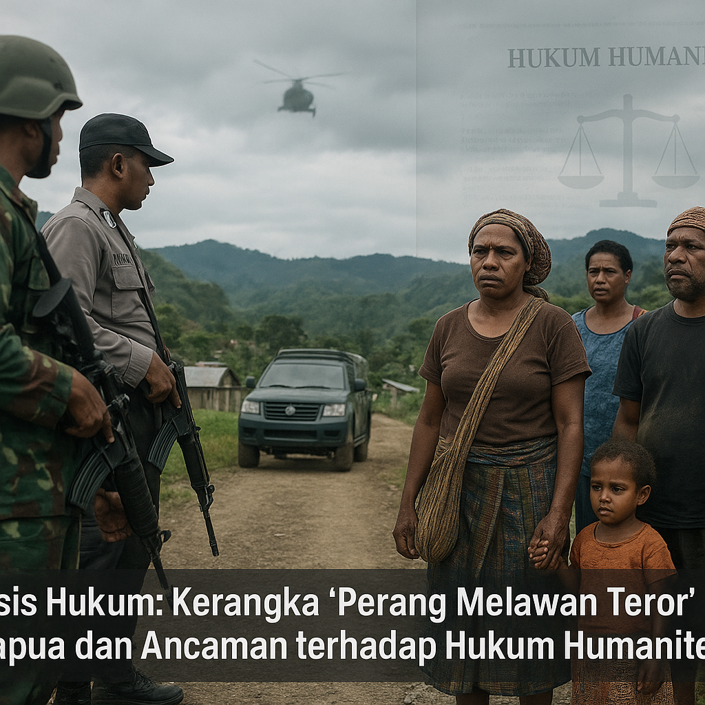 Analisis Hukum: Kerangka 'Perang Melawan Teror' di Papua dan Ancaman terhadap Hukum Humaniter