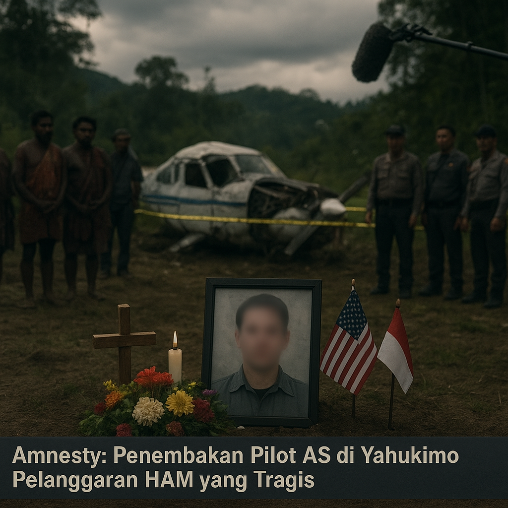 Amnesty Sebut Penembakan Pilot AS di Yahukimo sebagai Pelanggaran HAM yang Tragis