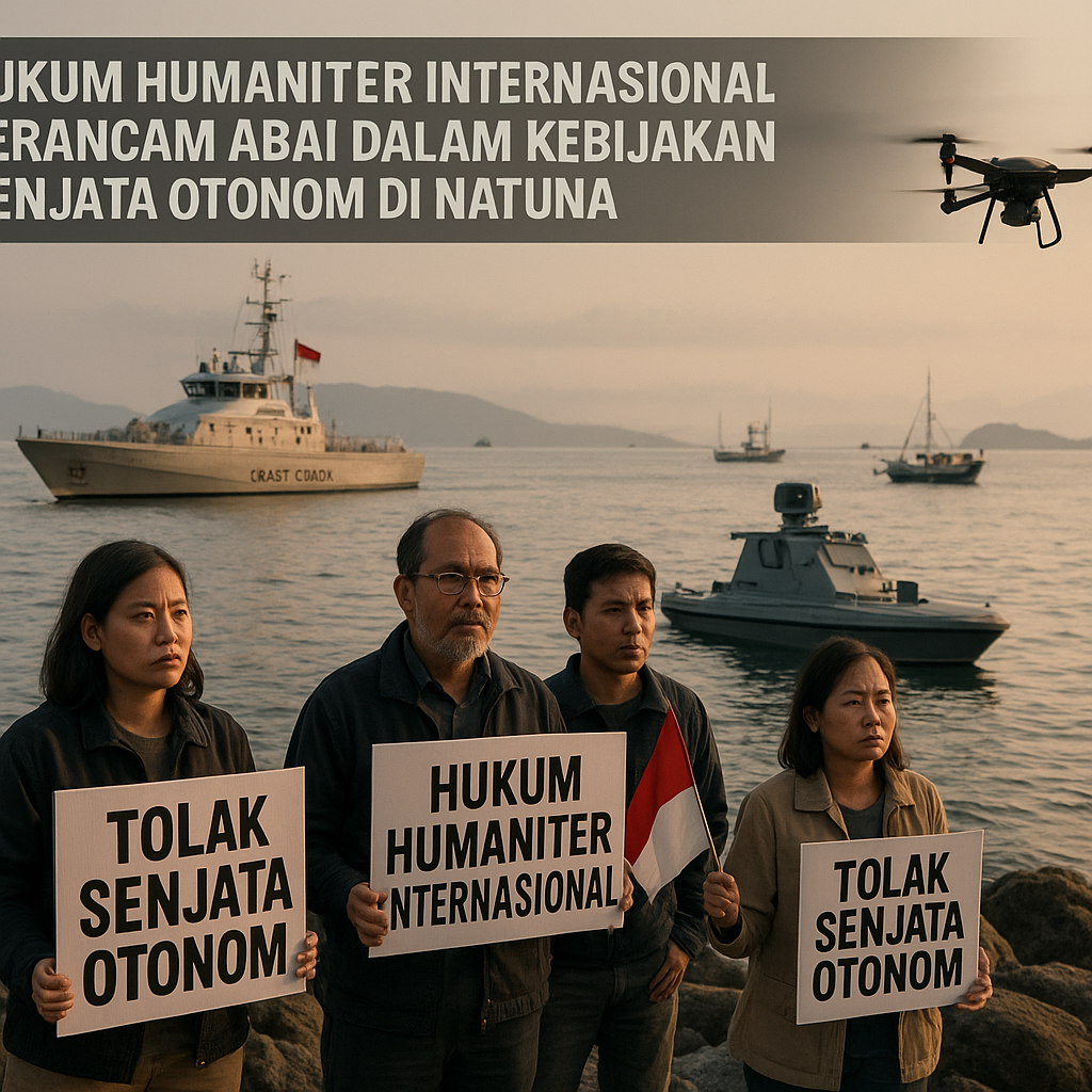 Hukum Humaniter Internasional Terancam Abai dalam Kebijakan Senjata Otonom di Natuna