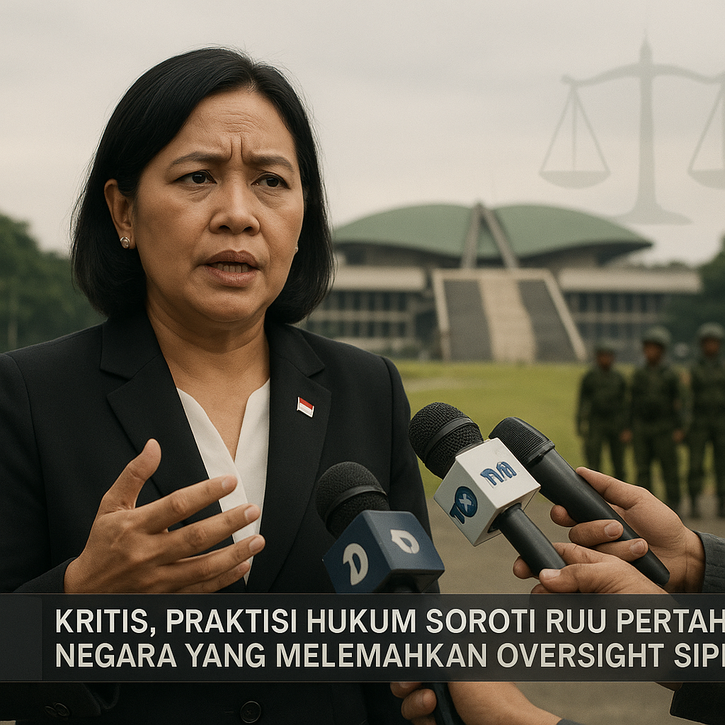 Kritis, Praktisi Hukum Soroti RUU Pertahanan Negara yang Melemahkan Oversight Sipil