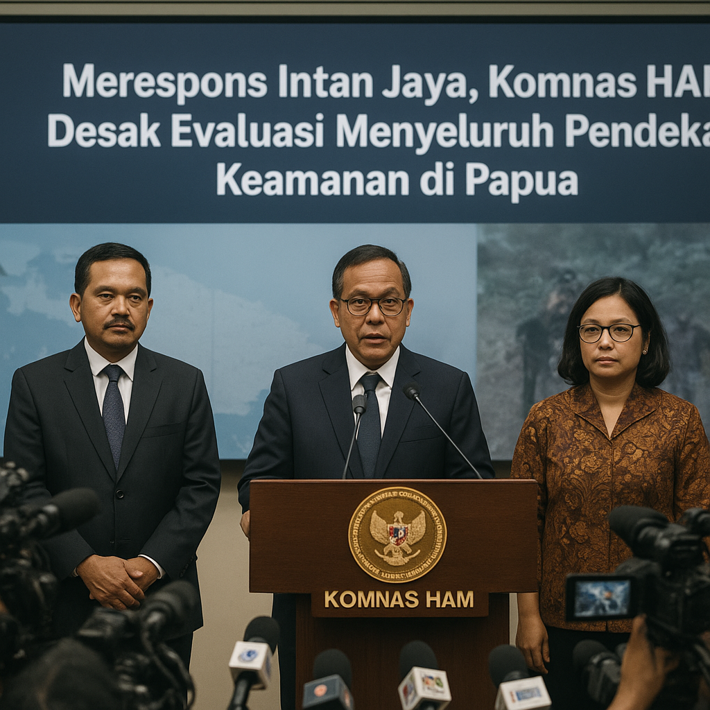 Merespons Intan Jaya, Komnas HAM Desak Evaluasi Menyeluruh Pendekatan Keamanan di Papua