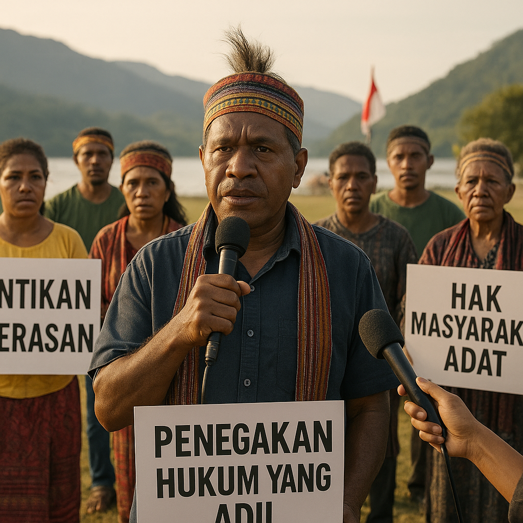 Masyarakat Adat Papua Serukan Penghentian Kekerasan dan Penegakan Hukum yang Adil
