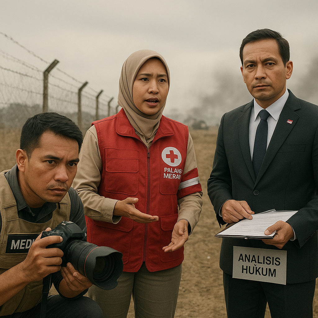 Analisis Komprehensif terhadap Penerapan Hukum Humaniter dalam Konflik Batas Negara 'X'