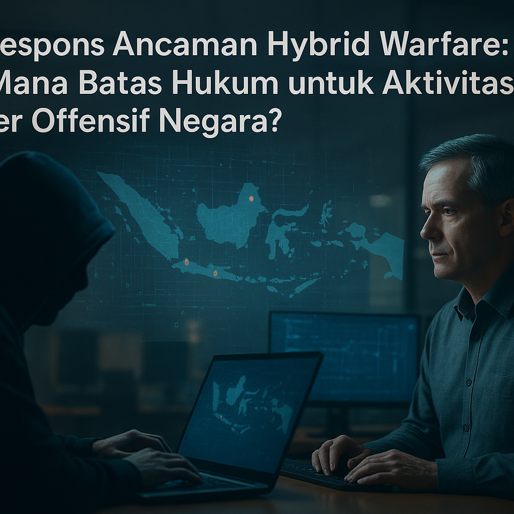 Merespons Ancaman Hybrid Warfare: Di Mana Batas Hukum untuk Aktivitas Siber Offensif Negara?