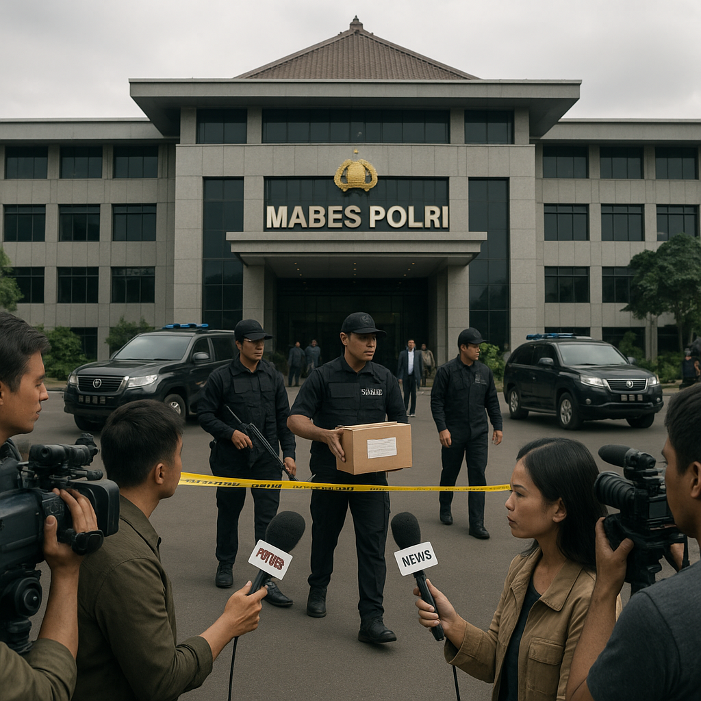 Mabes Polri Tegaskan Penggeledahan Tidak Terkait dengan Rumah Jampidsus, Proses Hukum Berjalan Normal