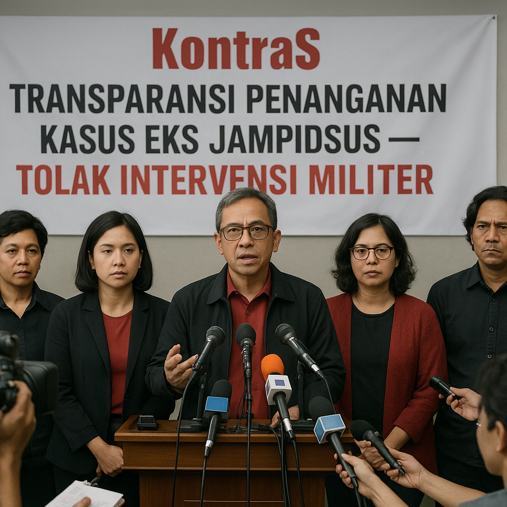 KontraS Desak Transparansi Penanganan Kasus Eks Jampidsus, Tolak Intervensi Militer