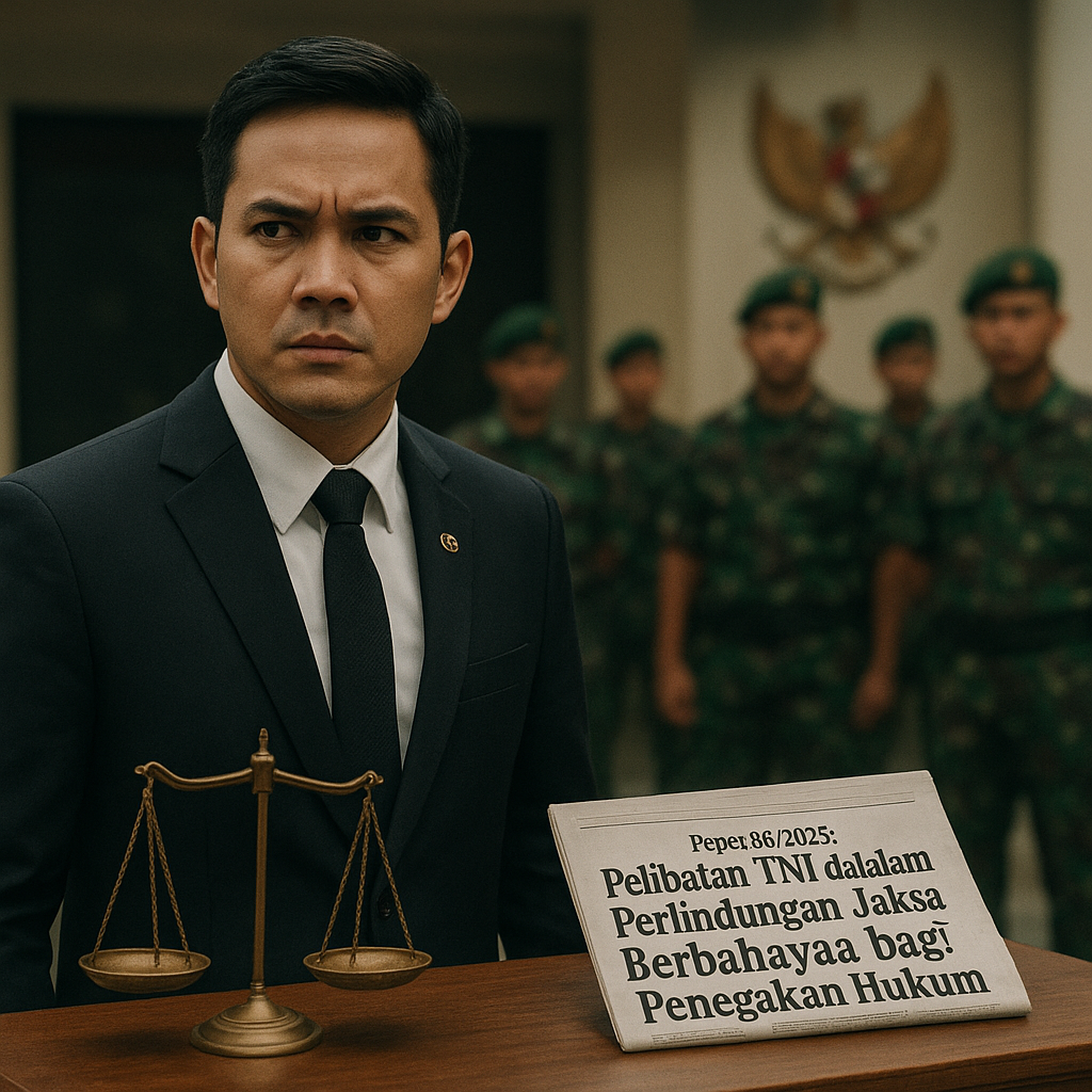 YLBHI: Pelibatan TNI dalam Perlindungan Jaksa Berbahaya bagi Penegakan Hukum