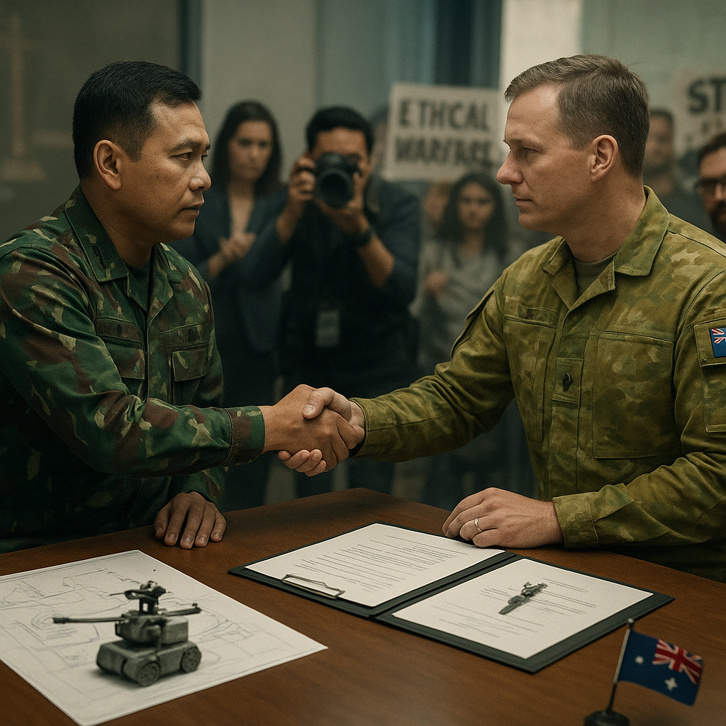 Polemik Kerjasama Pertahanan Indonesia-Australia: Di Mana Batas Etis dalam Alih Teknologi Senjata Otonom?