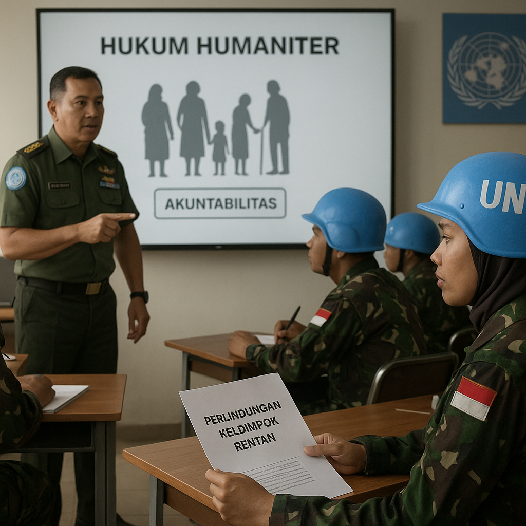 Pelatihan Hukum Humaniter untuk Pasukan Perdamaian PBB: Mencermati Standar Indonesia dalam Kontribusi Global