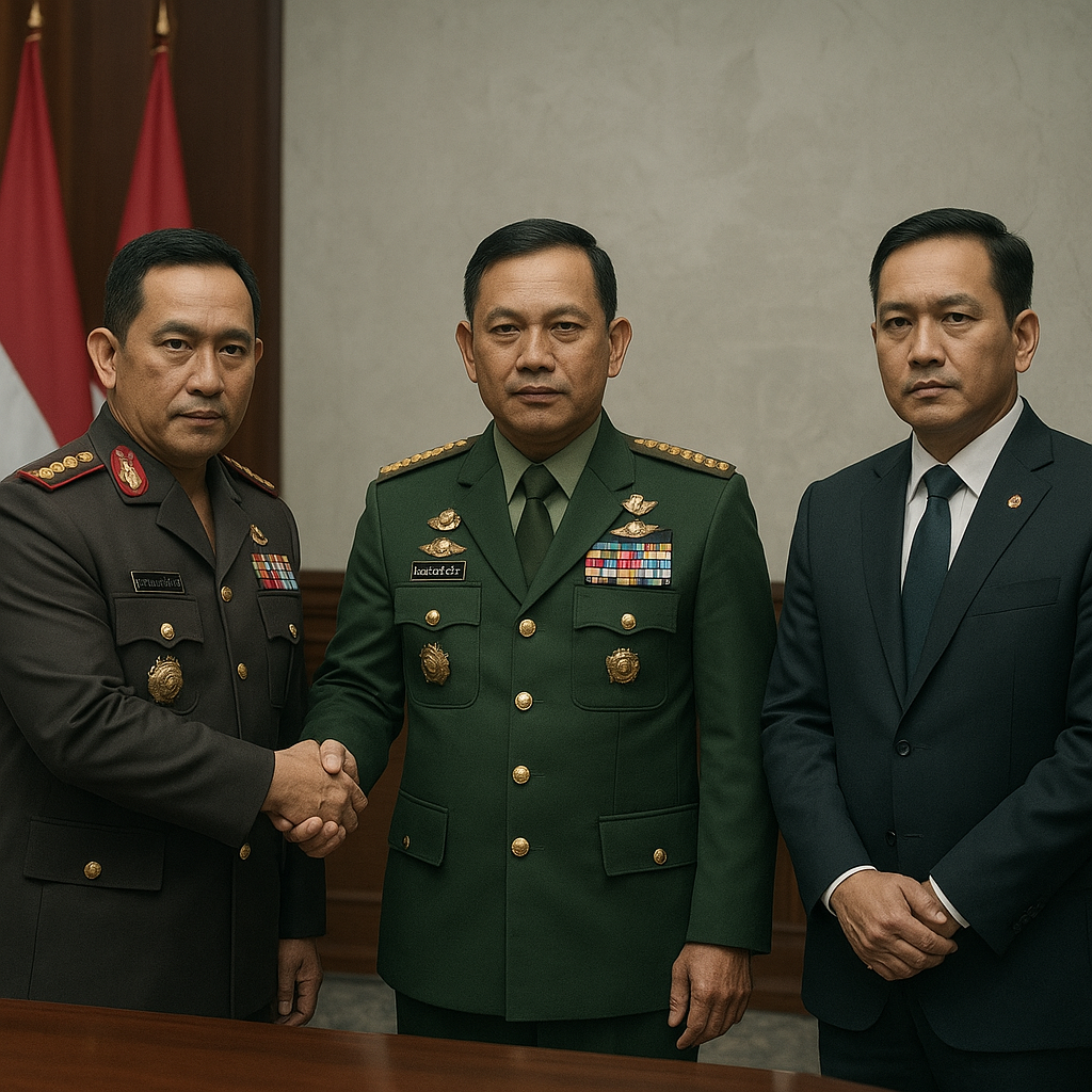 Silaturahmi Kapolri ke Panglima TNI dan Jaksa Agung Dinilai Upaya Redam Ketegangan Institusi