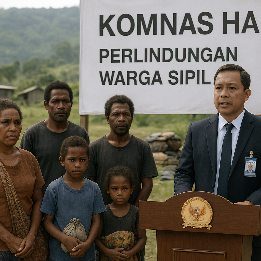 Komnas HAM Minta Pemerintah Utamakan Perlindungan Warga Sipil dalam Penanganan Konflik Papua