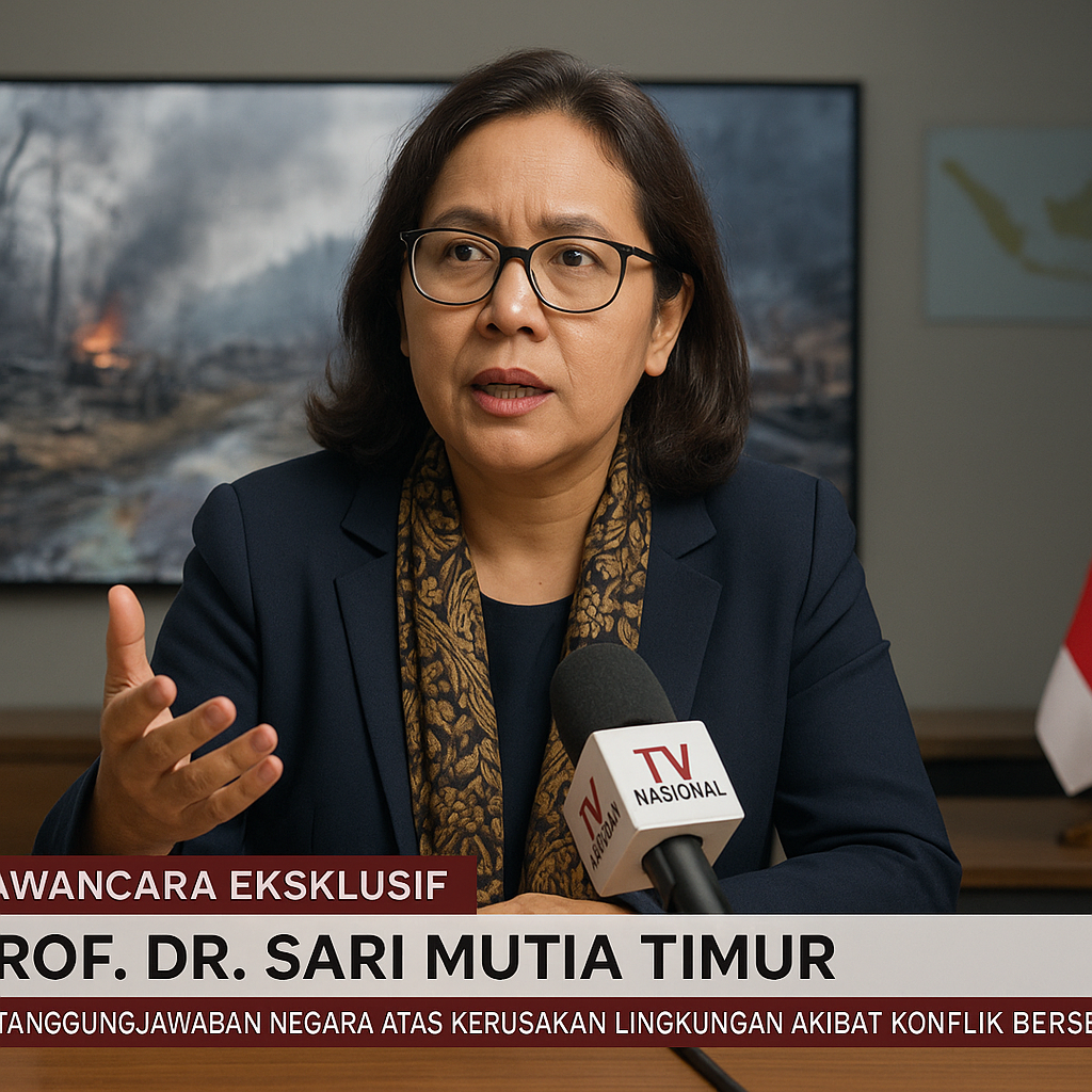 Wawancara Eksklusif dengan Pakar Hukum Internasional: Soal Pertanggungjawaban Negara atas Kerusakan Lingkungan akibat Konflik Bersenjata