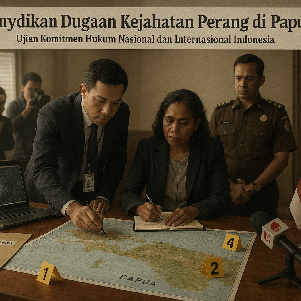Penyidikan Dugaan Kejahatan Perang di Papua: Ujian Komitmen Hukum Nasional dan Internasional Indonesia