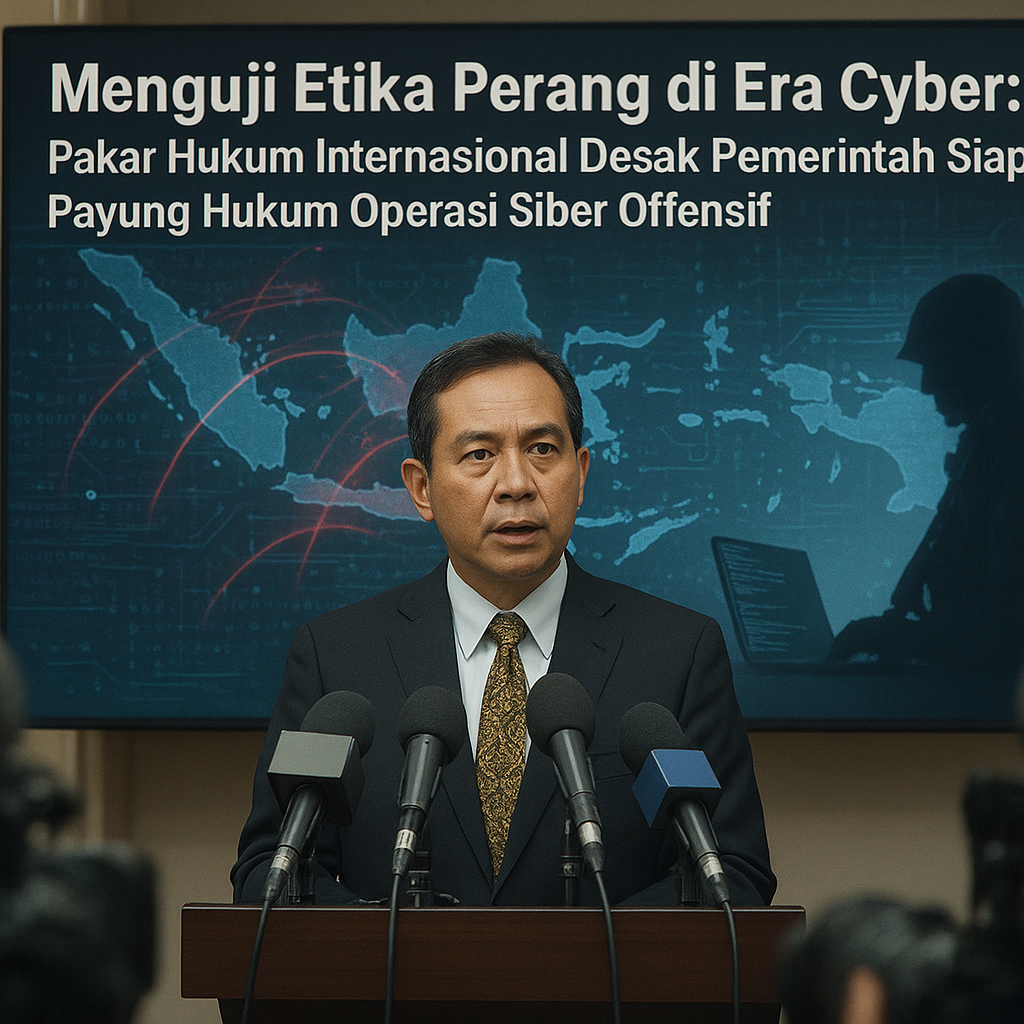 Menguji Etika Perang di Era Cyber: Pakar Hukum Internasional Desak Pemerintah Siapkan Payung Hukum Operasi Siber Offensif