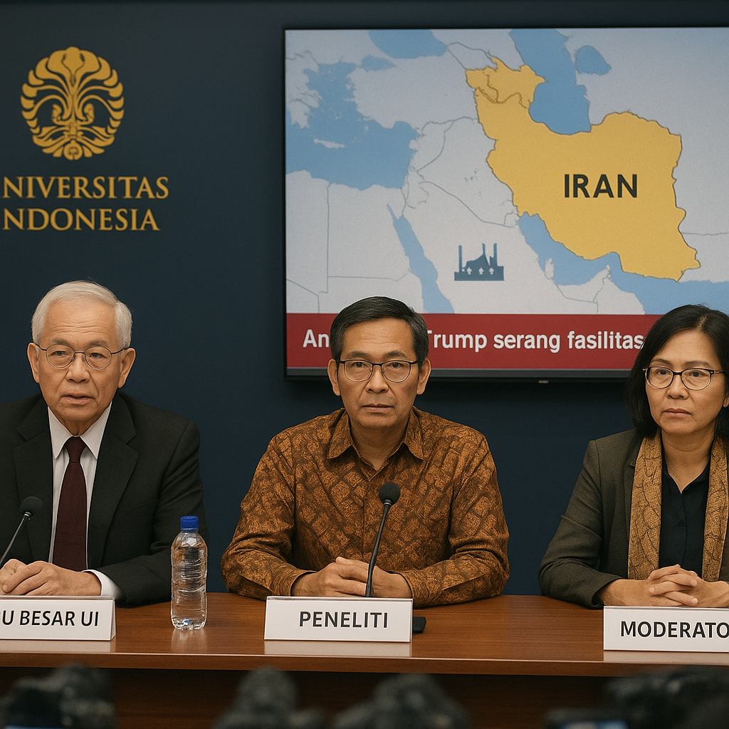 Analisis Guru Besar UI dan Peneliti soal Ancaman Trump Serang Fasilitas Sipil Iran