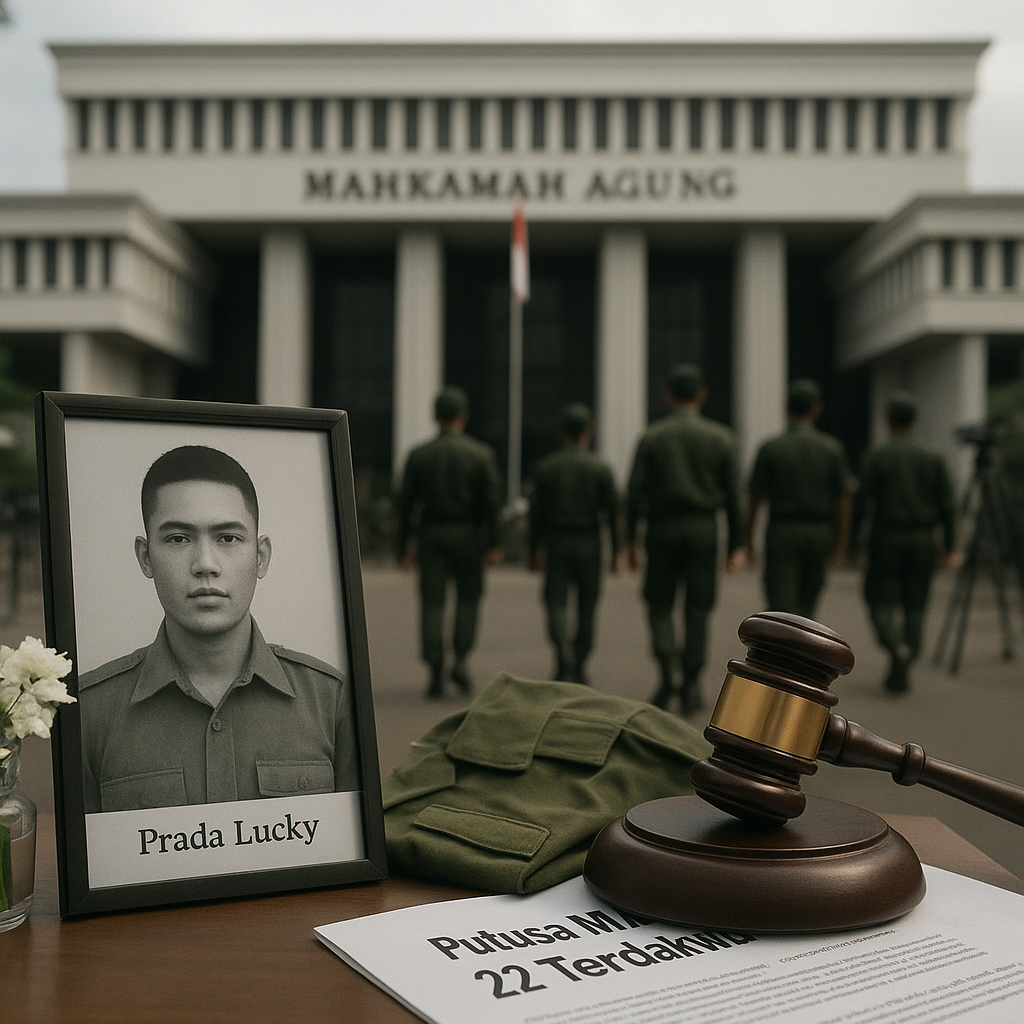 MA Putus 22 Terdakwa Kasus Kematian Prada Lucky, 4 Prajurit Dipecat dari Dinas Militer