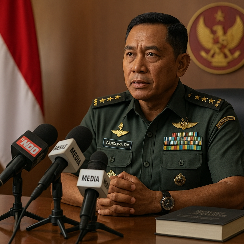Wawancara Eksklusif Panglima TNI: Integrasi Hukum Humaniter dalam Pendidikan Militer