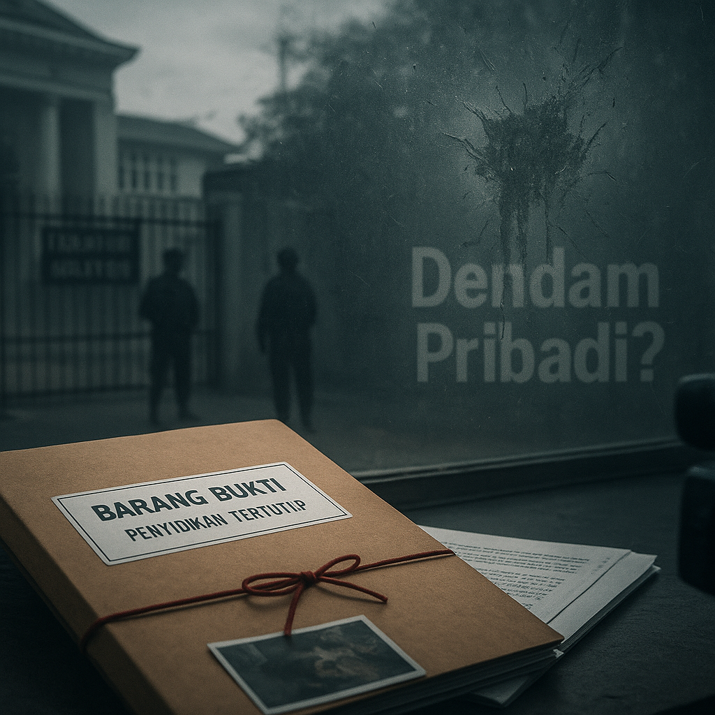 Menguji Dalil di Balik Dalih Dendam Pribadi Kasus Air Keras Andrie Yunus