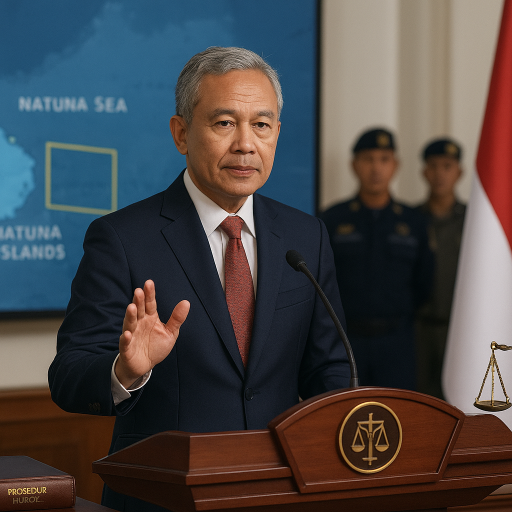 Mantan Jaksa Agung: Penegakan Hukum di Laut Natuna Harus Tegas Namun Tetap Patuh Hukum Internasional