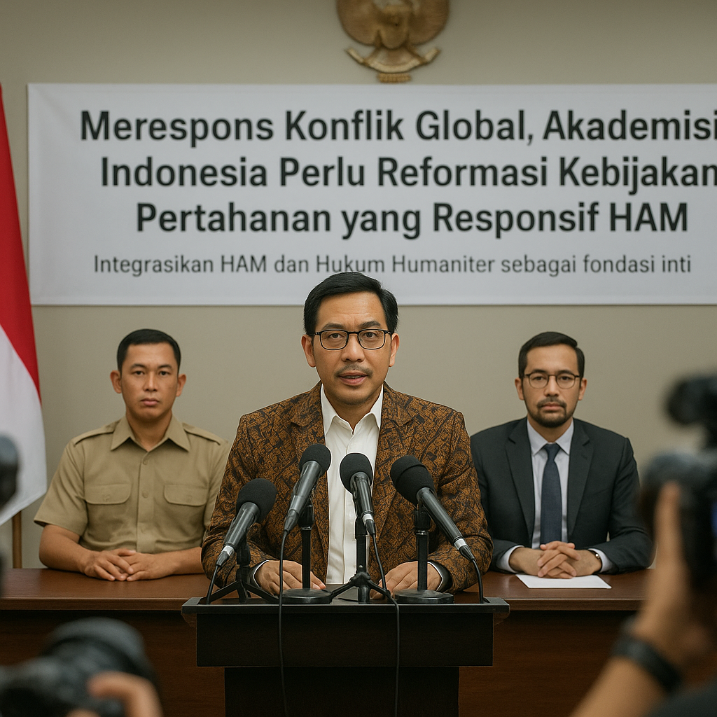Merespons Konflik Global, Akademisi: Indonesia Perlu Reformasi Kebijakan Pertahanan yang Responsif HAM