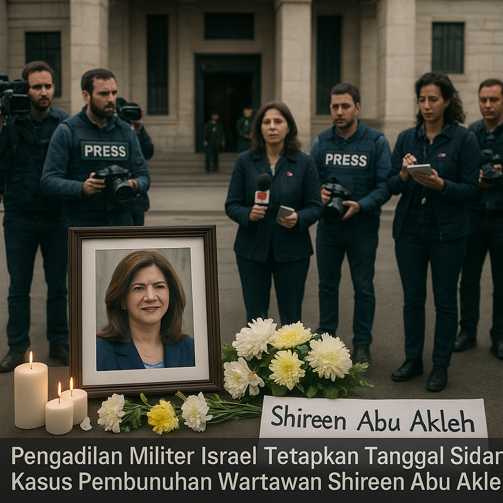 Pengadilan Militer Israel Tetapkan Tanggal Sidang Kasus Pembunuhan Wartawan Shireen Abu Akleh