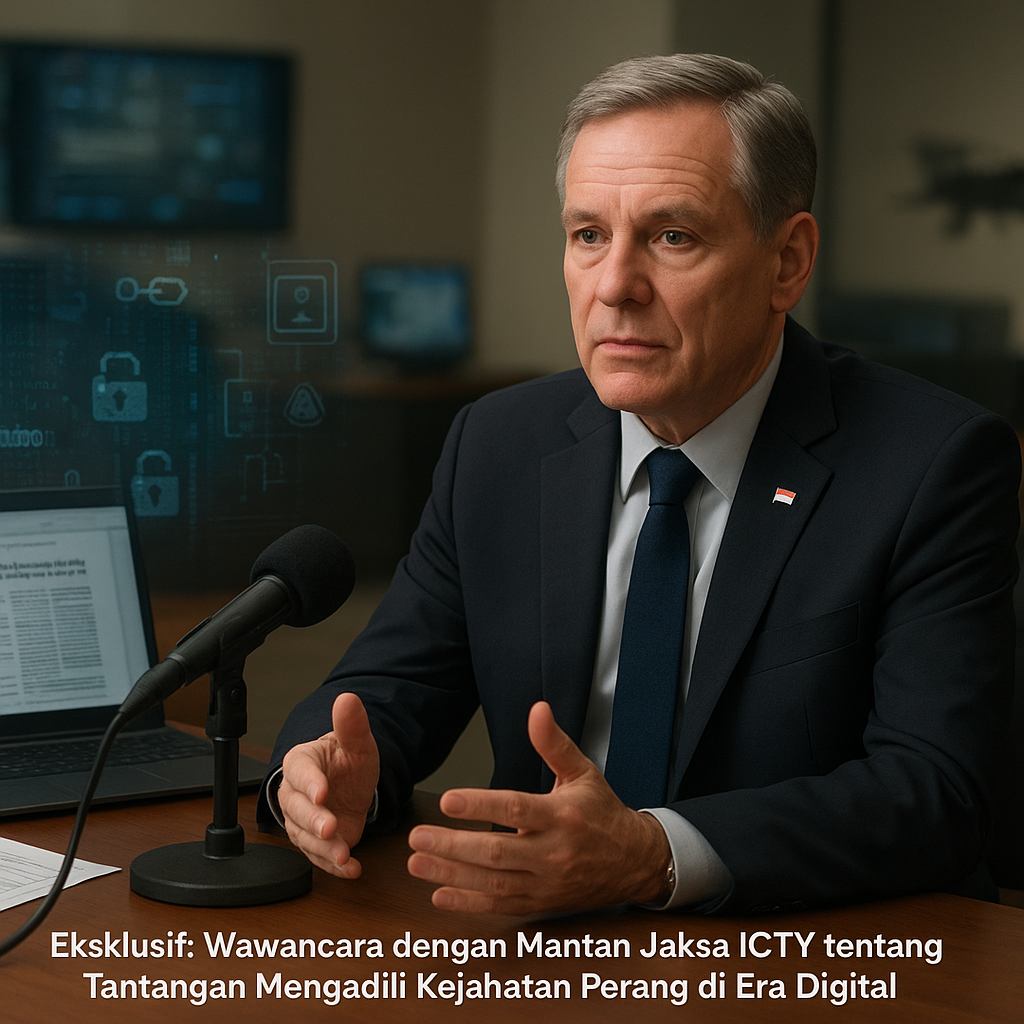 Eksklusif: Wawancara dengan Mantan Jaksa ICTY tentang Tantangan Mengadili Kejahatan Perang di Era Digital