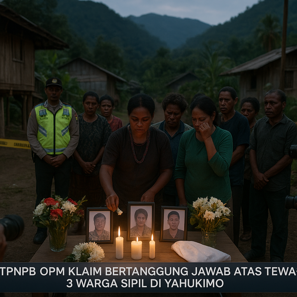 TPNPB OPM Klaim Bertanggung Jawab atas Tewasnya 3 Warga Sipil di Yahukimo