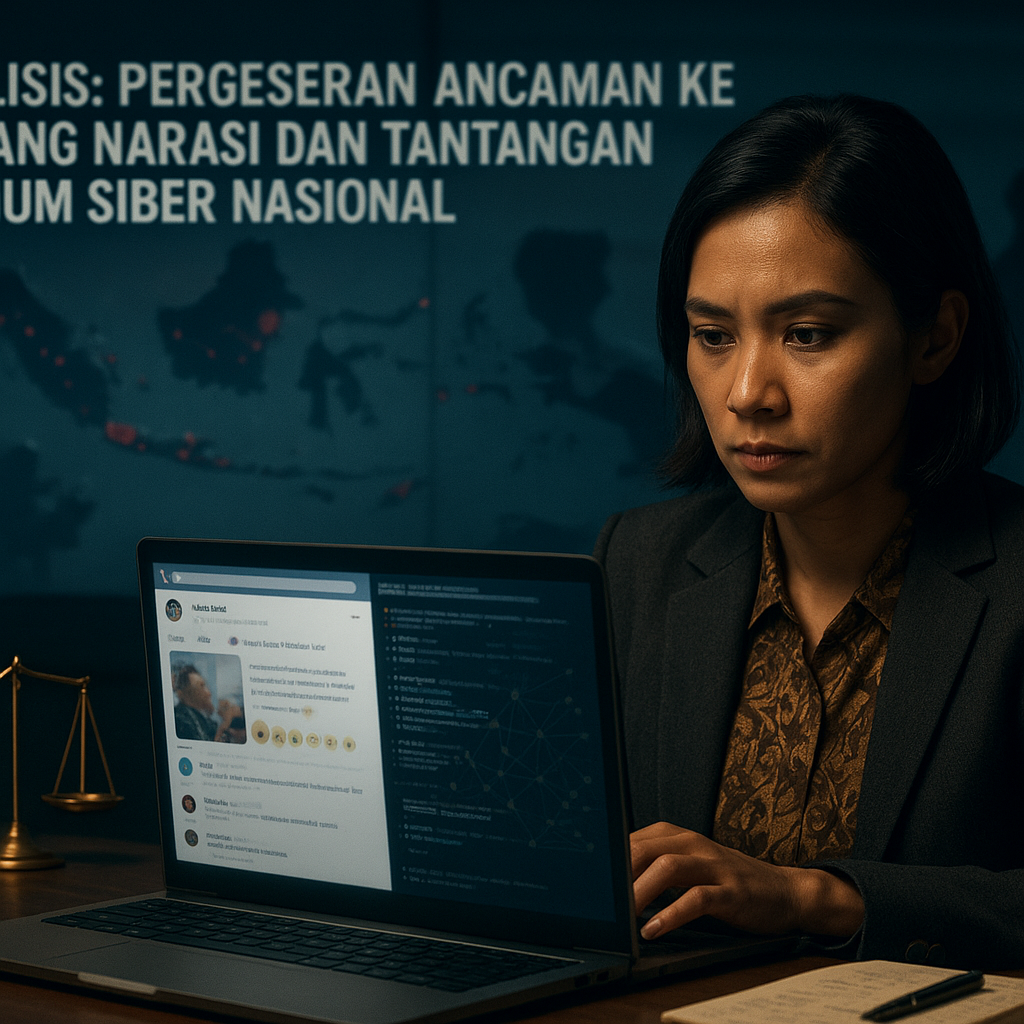 Analisis: Pergeseran Ancaman ke Perang Narasi dan Tantangan Hukum Siber Nasional