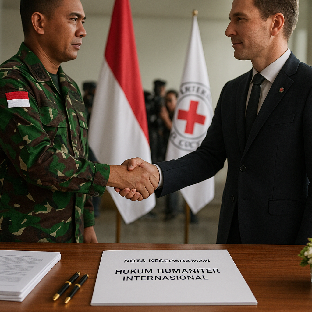 TNI dan ICRC Perpanjang Nota Kesepahaman, Fokus pada Integrasi Hukum Humaniter Internasional