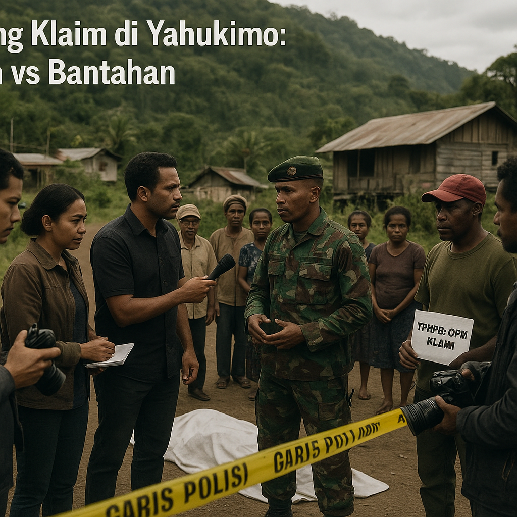 Perang Klaim di Yahukimo: TPNPB-OPM Klaim Tembak 'Mata-mata', TNI Bantah dan Sebut Korban Warga Sipil