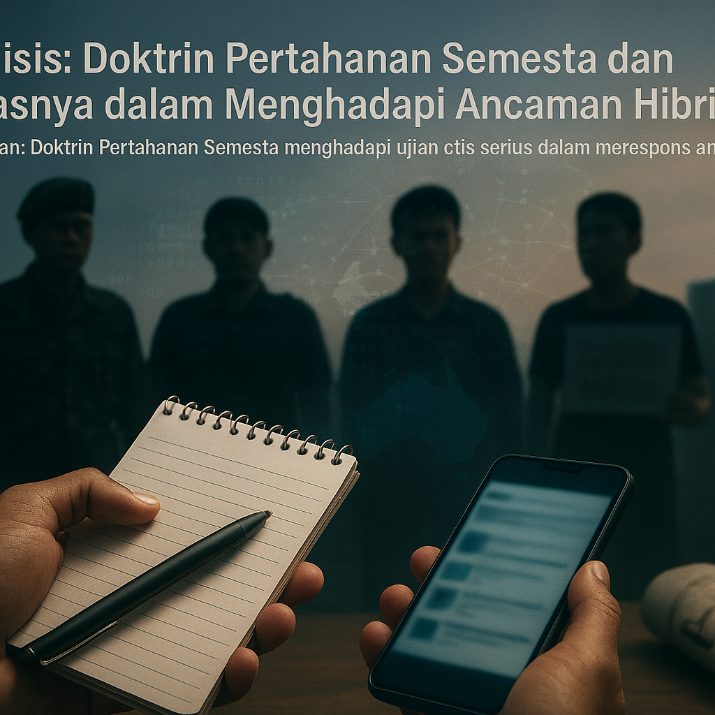 Analisis: Doktrin Pertahanan Semesta dan Batasnya dalam Menghadapi Ancaman Hibrida