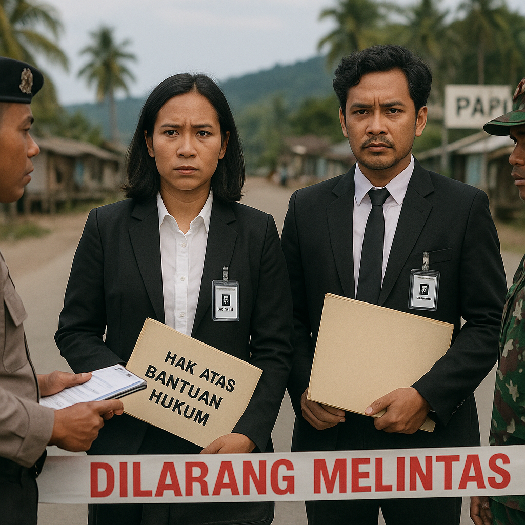 Kajian LBH: Politisasi Hukum dan Pembatasan Akses Advokat ke Papua Perparah Impunitas