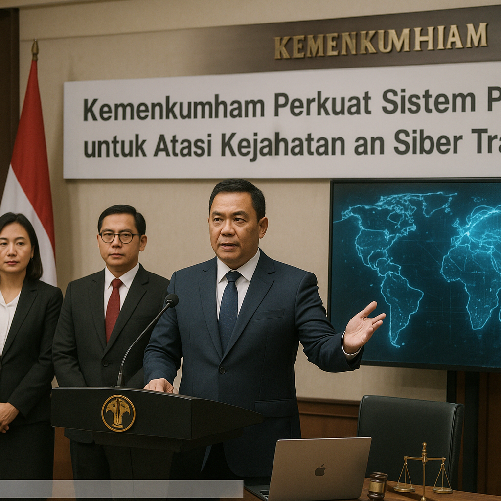 Kemenkumham Perkuat Sistem Peradilan Pidana untuk Atasi Kejahatan Siber Transnasional