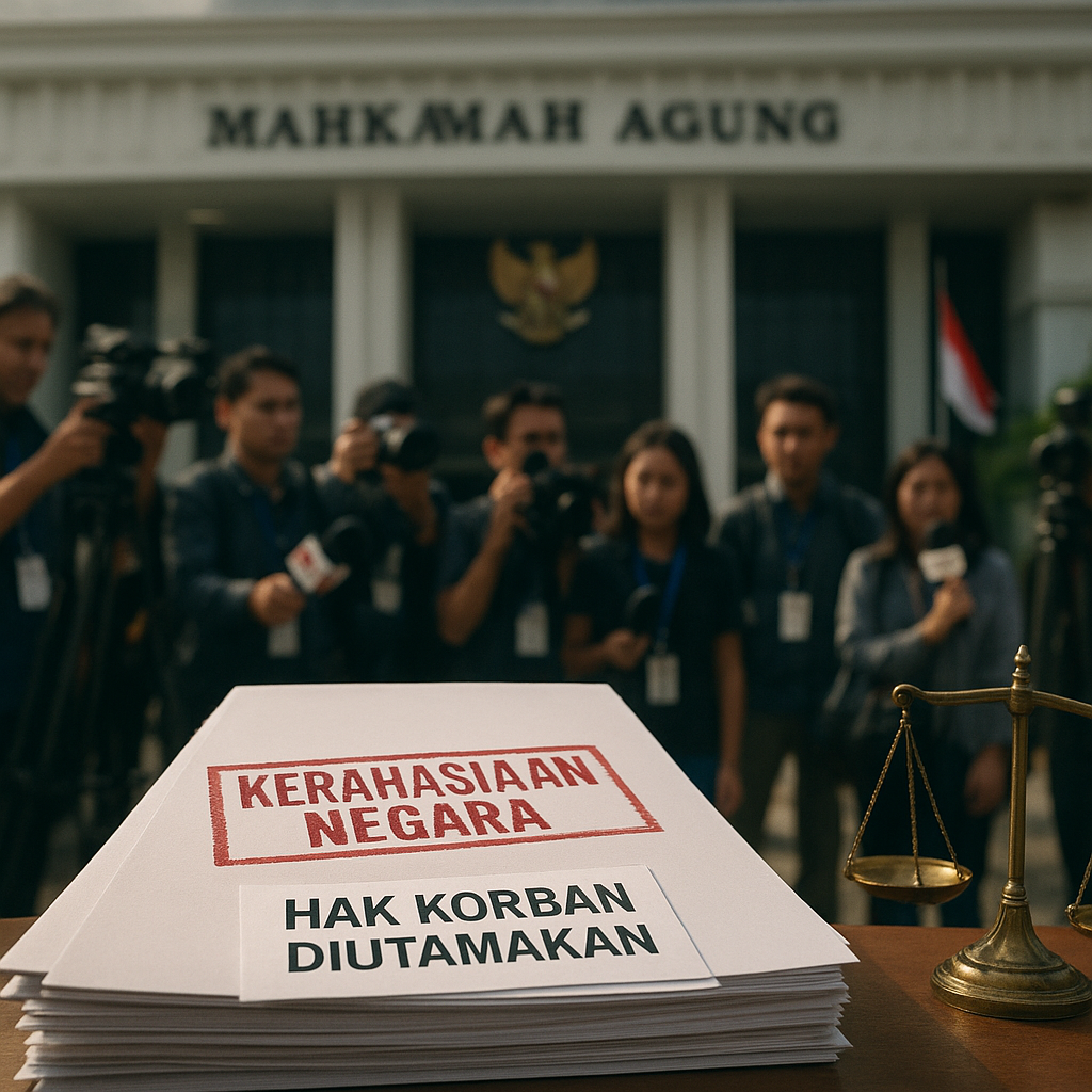 Mahkamah Agung Tetapkan Yurisprudensi Baru: Kerahasiaan Negara Tidak Boleh Halangi Hak Korban Pelanggaran HAM Berat
