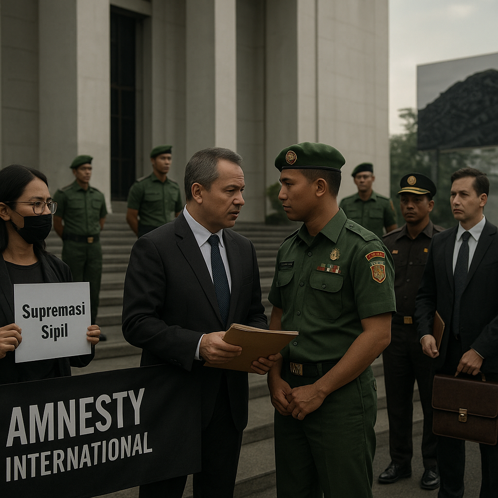 Amnesty International Desak Penegakan Hukum Kasus Korupsi Batu Bara Bebas Intervensi Militer