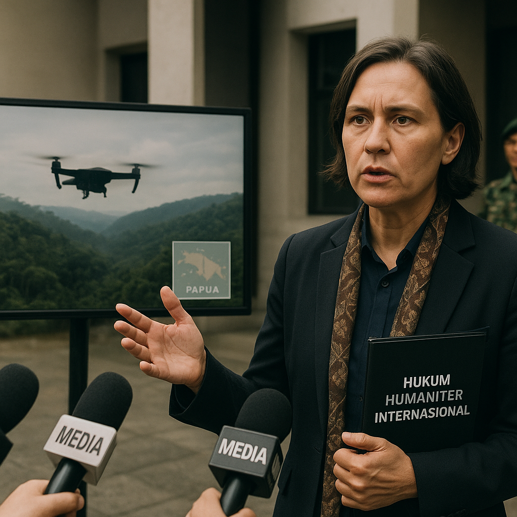 Ahli Hukum Internasional: Penggunaan Drone dalam Operasi Militer di Papua Harus Patuhi Hukum Humaniter