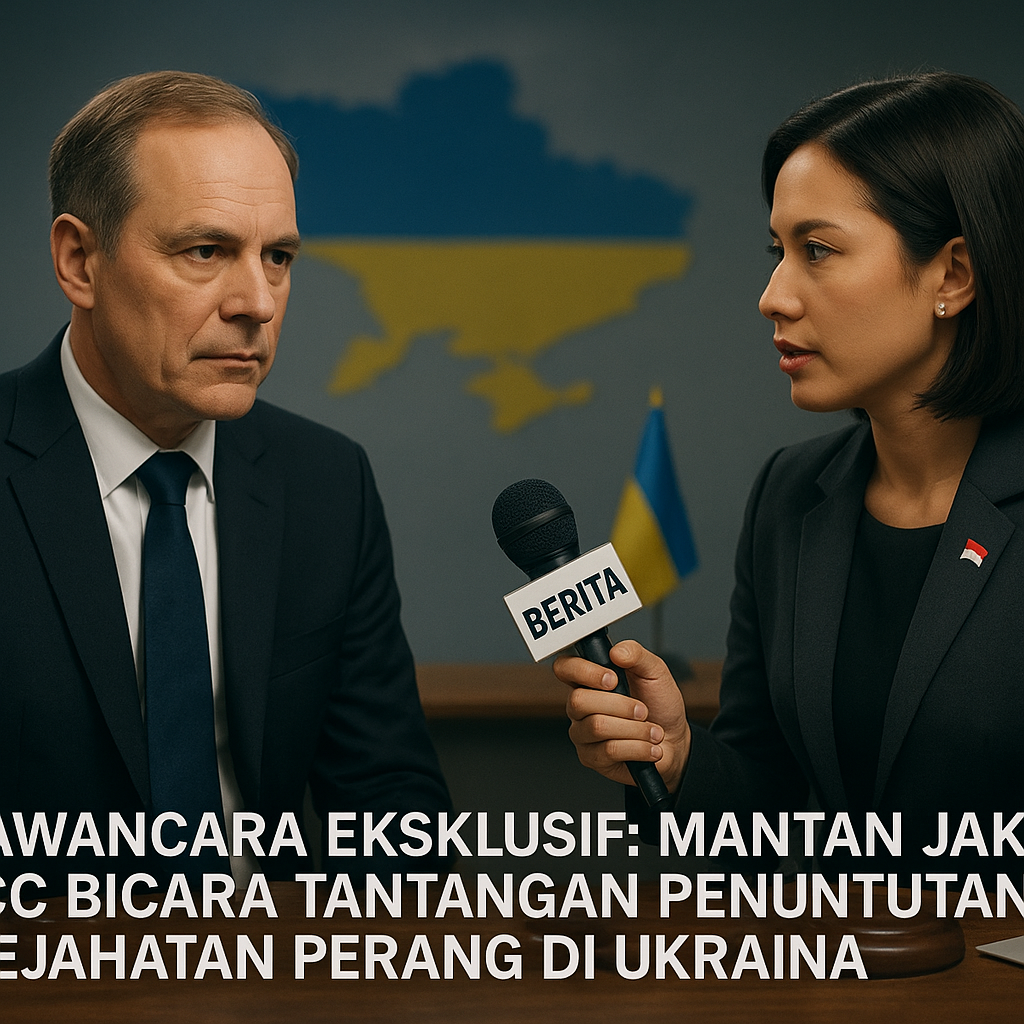 Wawancara Eksklusif: Mantan Jaksa ICC Bicara Tantanga Penuntutan Kejahatan Perang di Ukraina