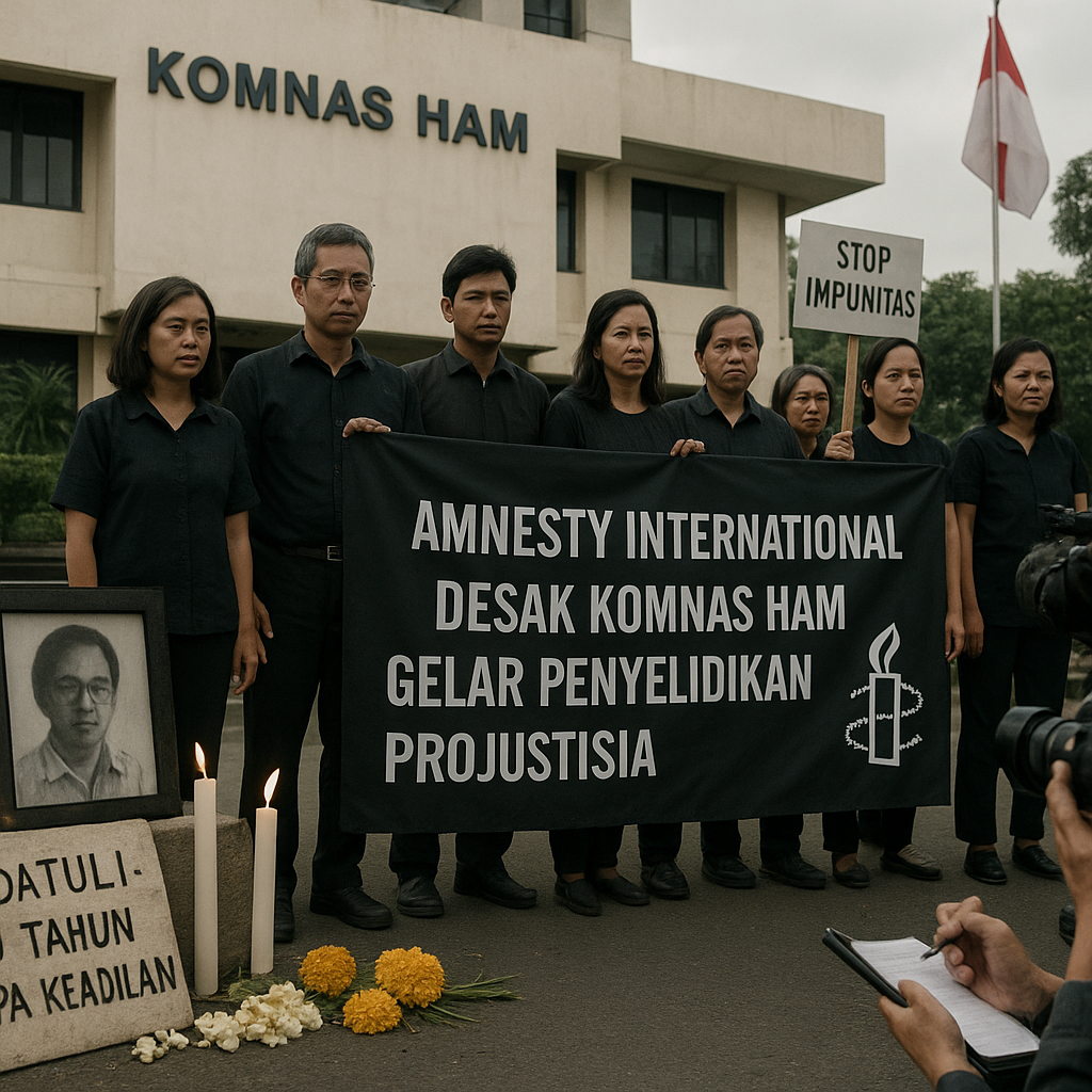 Amnesty International Desak Komnas HAM Gelar Penyelidikan Projustisia Tragedi Kudatuli, Pertanyakan Impunitas Negara 30 Tahun Berlalu