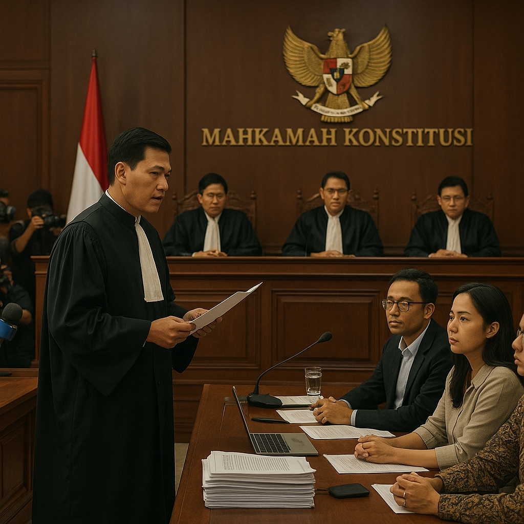 Mahkamah Konstitusi dan Uji Materi UU Keamanan Nasional: Menimbang Keseimbangan antara Keamanan dan Kebebasan Sipil
