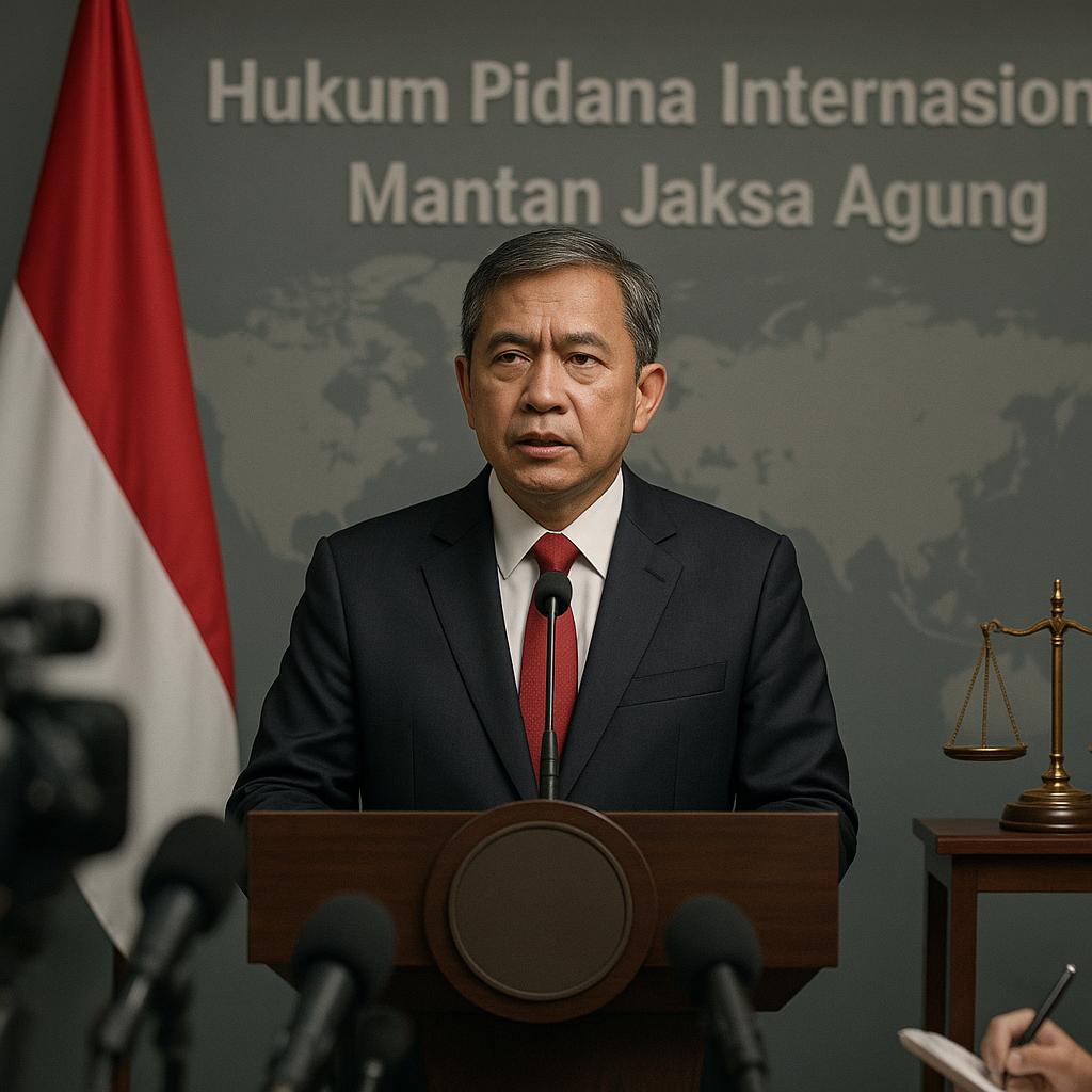 Mantan Jaksa Agung: Hukum Pidana Internasional Perlu Diperkuat untuk Kejahatan Lintas Negara