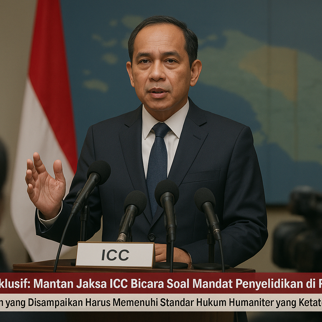 Eksklusif: Mantan Jaksa ICC Bicara Soal Mandat Penyelidikan di Papua, 'Bukti yang Disampaikan Harus Memenuhi Standar Hukum Humaniter yang Ketat'