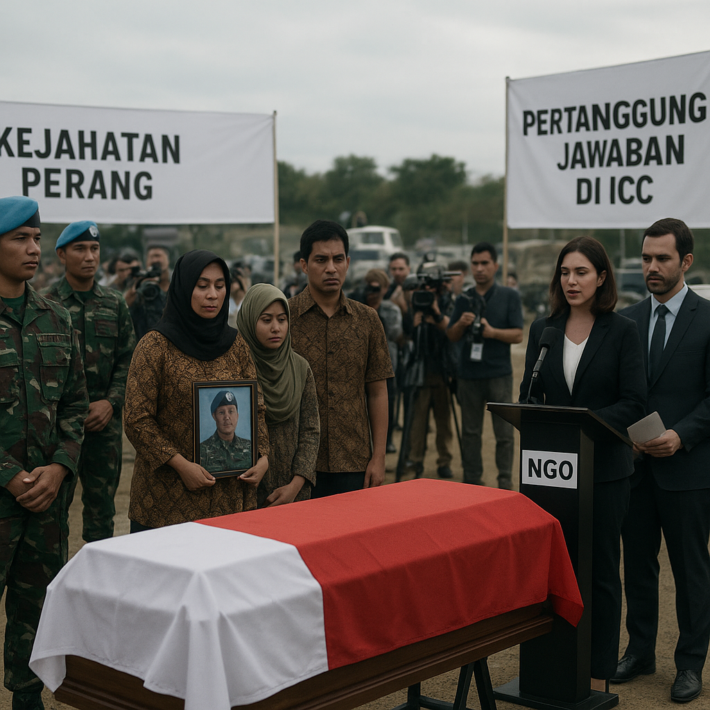 TPM dan MER-C Kategorikan Serangan ke Pasukan UNIFIL sebagai Kejahatan Perang, Serukan Pertanggungjawaban di ICC