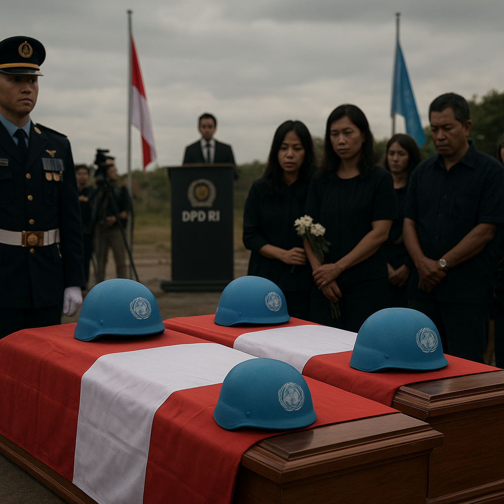 Negara Harus Pastikan Keadilan atas Gugurnya Prajurit TNI di Lebanon, Anggota DPD: Seret Israel ke ICC