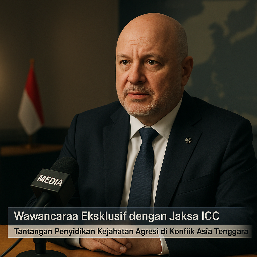 Wawancara Eksklusif dengan Jaksa ICC: Tantangan Penyidikan Kejahatan Agresi di Konflik Asia Tenggara