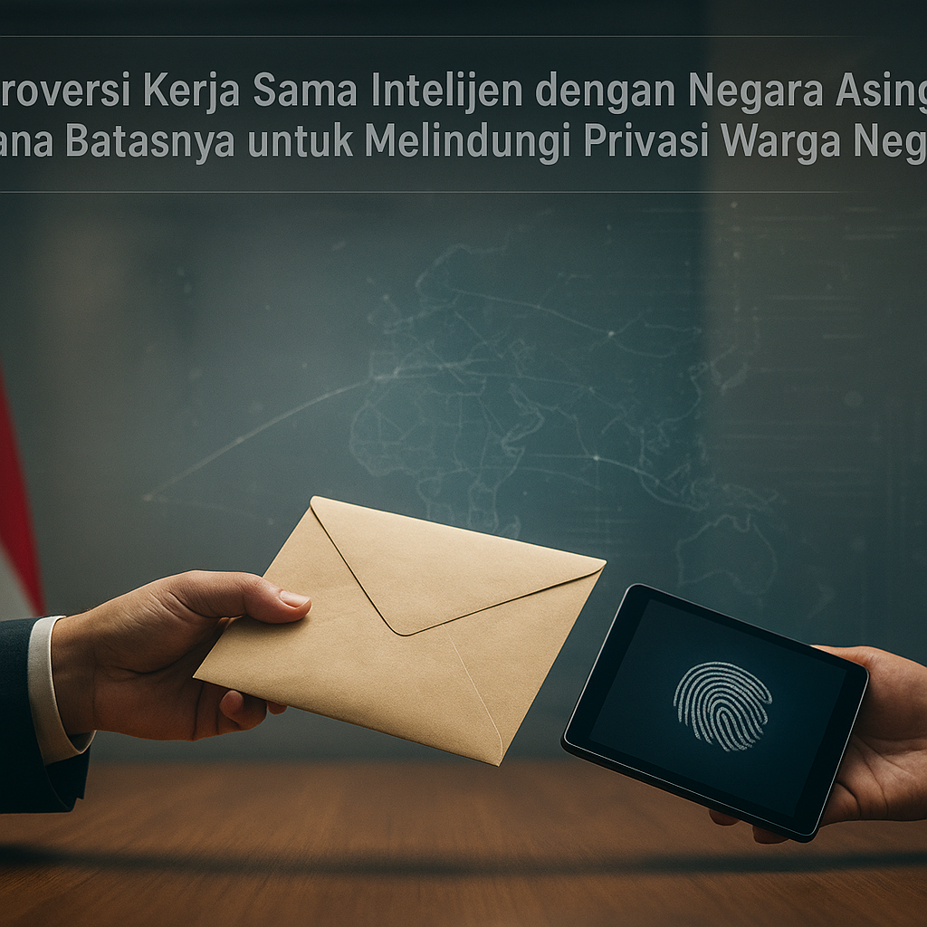 Kontroversi Kerja Sama Intelijen dengan Negara Asing: Di Mana Batasnya untuk Melindungi Privasi Warga Negara?