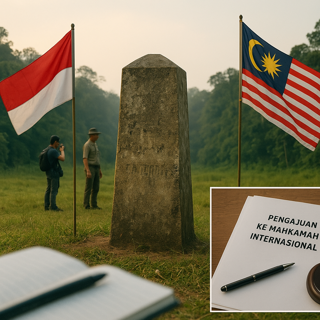 Sengketa Perbatasan Darat RI-Malaysia: Perlukah Penyelesaian melalui Mahkamah Internasional?