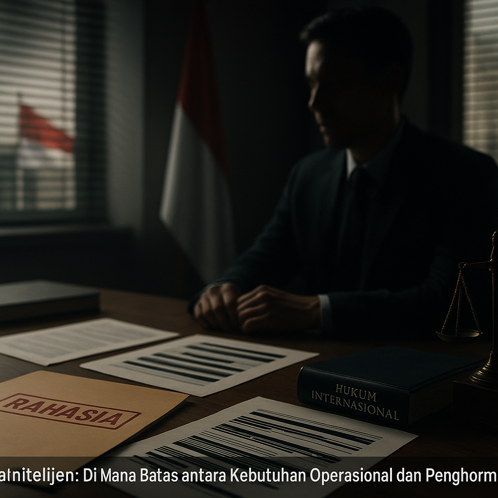 Etika Intelijen: Di Mana Batas antara Kebutuhan Operasional dan Penghormatan pada Hukum?